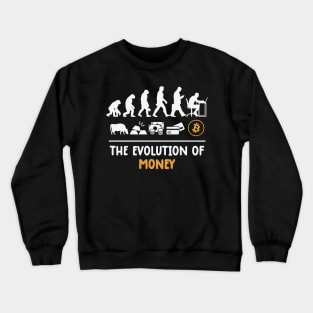 Elon Musk Bitcoin The Evolution Of Money Crewneck Sweatshirt